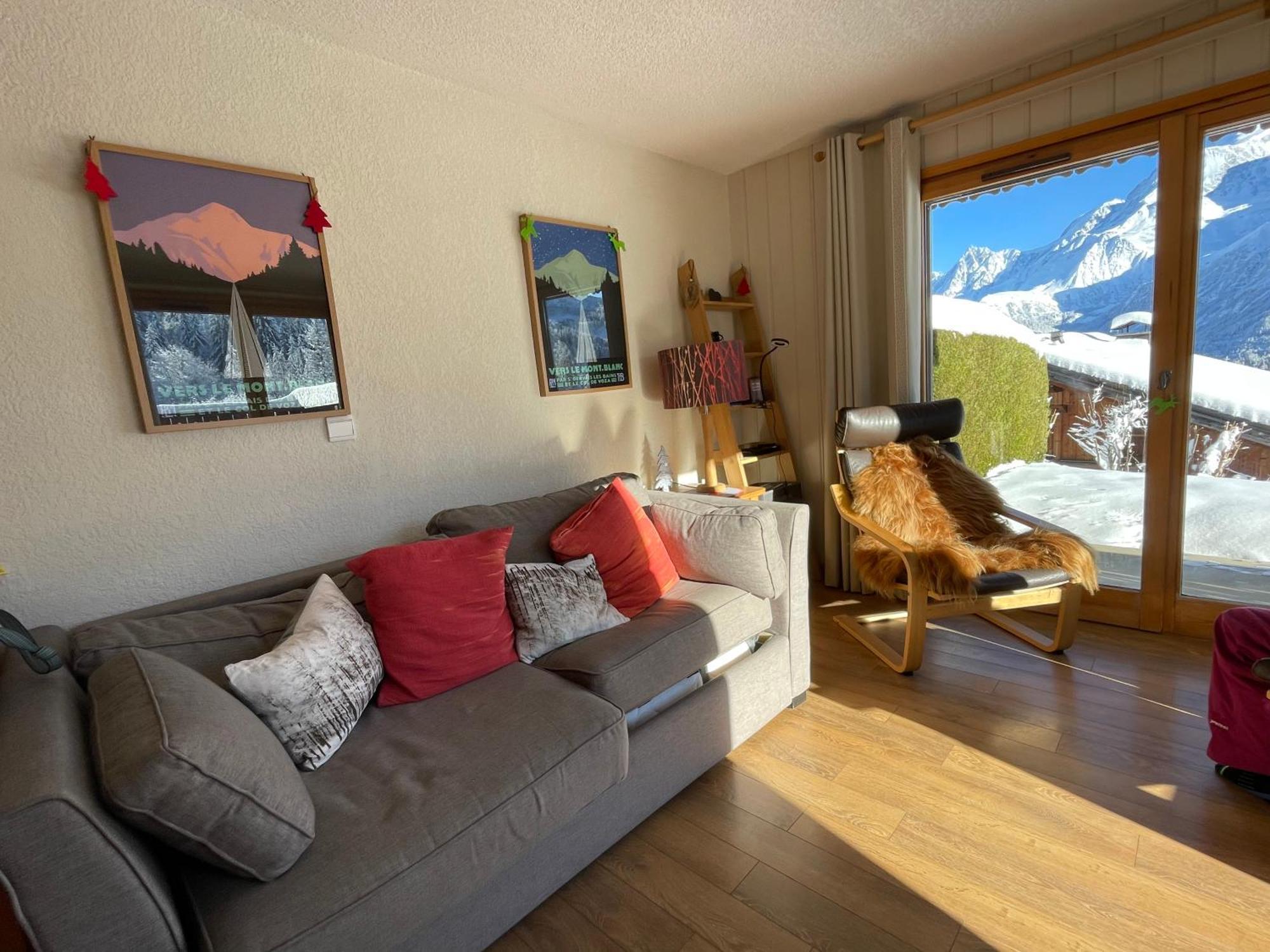 Vue Splendide Mont Blanc Apartment Сен-Жерве-ле-Бен Екстериор снимка